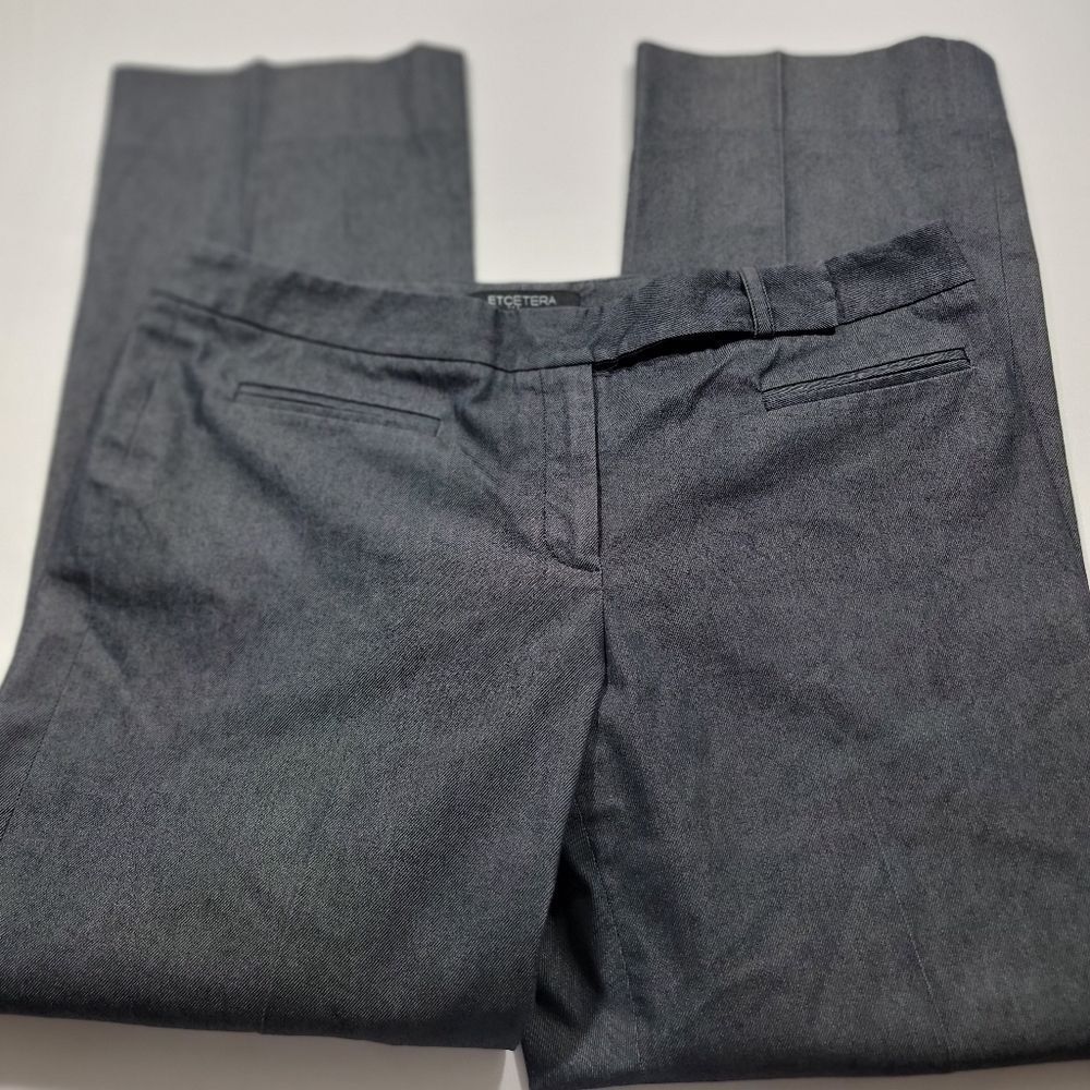 Etcetera Charcoal Slacks. SIZE 12. #154